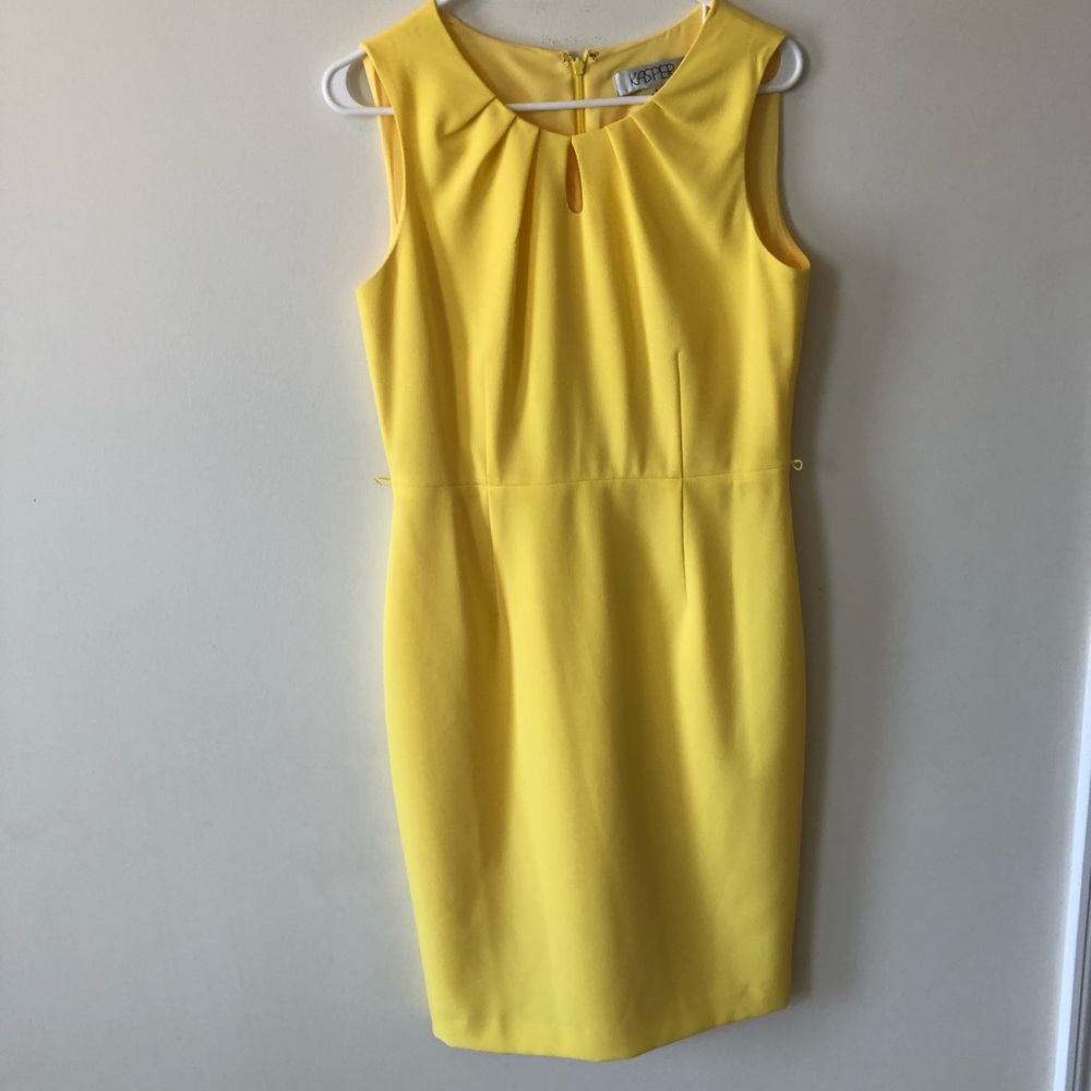 Beautiful Yellow Midi Dress